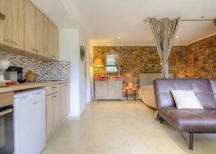 Accueillant A 30 M² Avec Terrasse Et Jardin Apartmán *